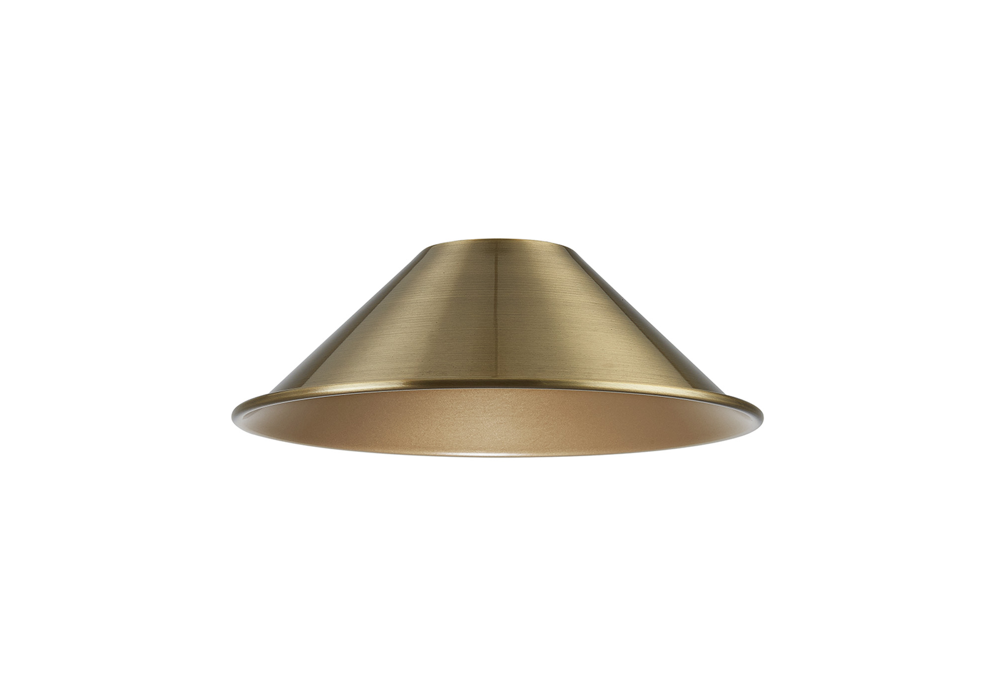 Dreifa Curved Shades Deco Metal Shades